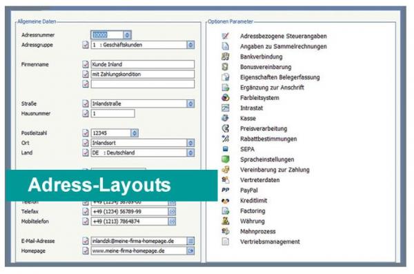 Adresslayouts