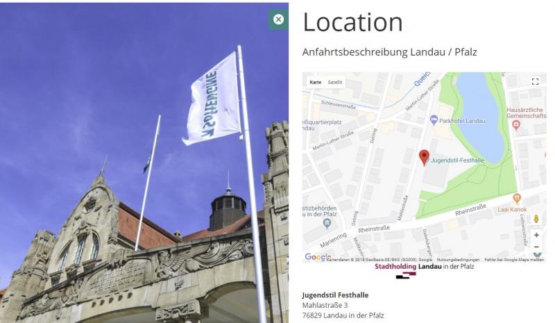 location landau
